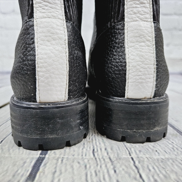 SENSO | Jackson laceup lugged sole moto combat boots - Picture 7 of 12